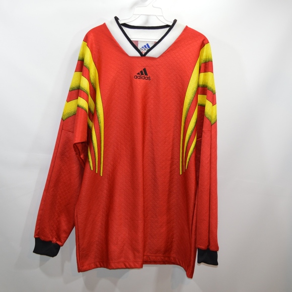 vintage adidas goalkeeper jersey 7fcf10 vintage adidas goalkeeper jersey 7fcf10